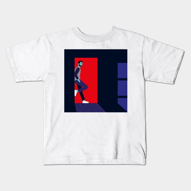 One door closes Kids T-Shirt by Shwin